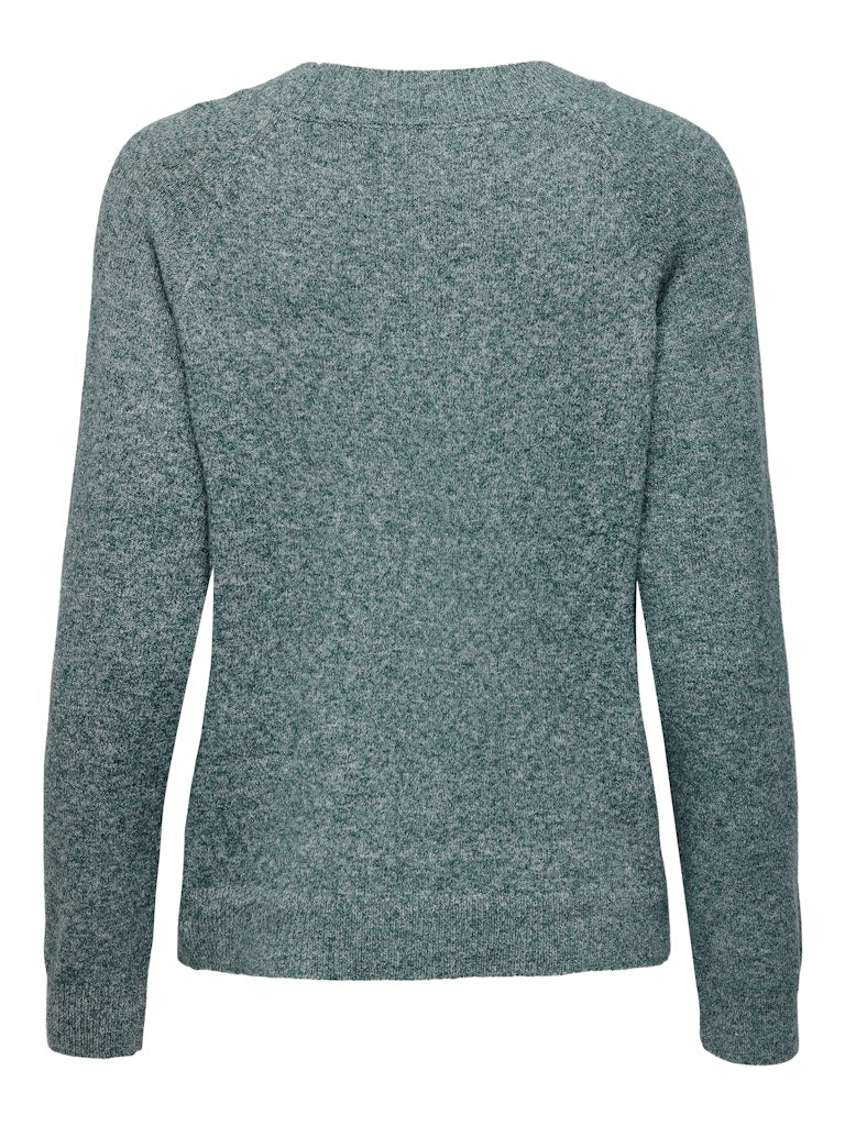 only Damen Pullover Sea Moss/W. Mel