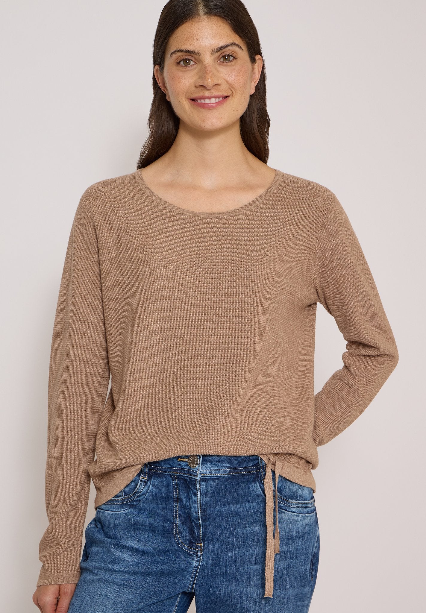Cecil Damen Pullover Creamy Mo