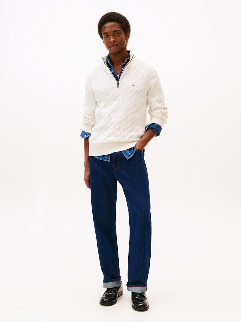 Tommy Hilfiger Herren Pullover Z Yellow