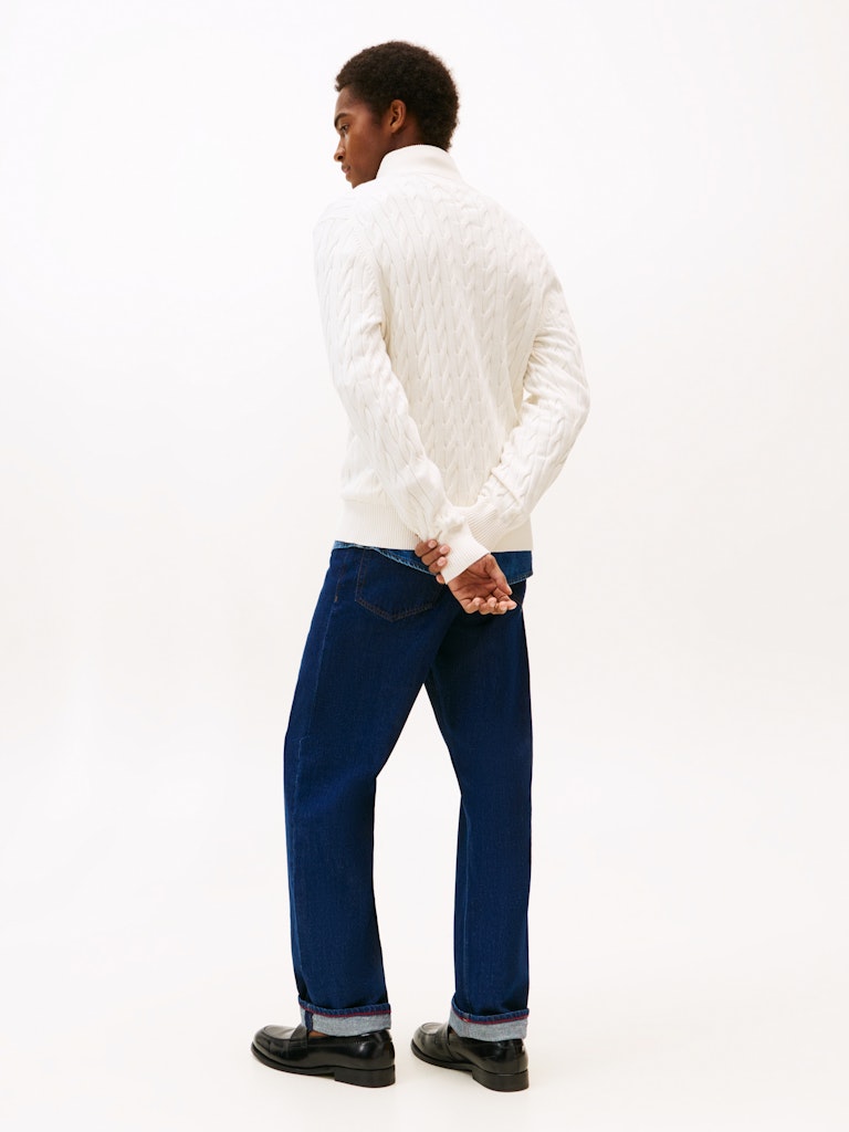 Tommy Hilfiger Herren Pullover Z Yellow