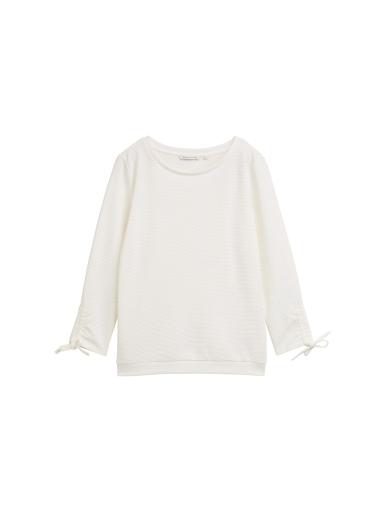 Tom Tailor denim Damen Sweatshirts Off White