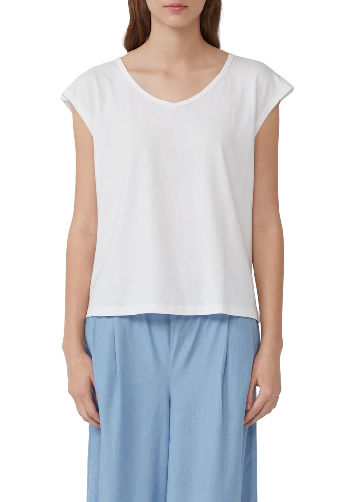 S. Oliver red Damen T-Shirts White
