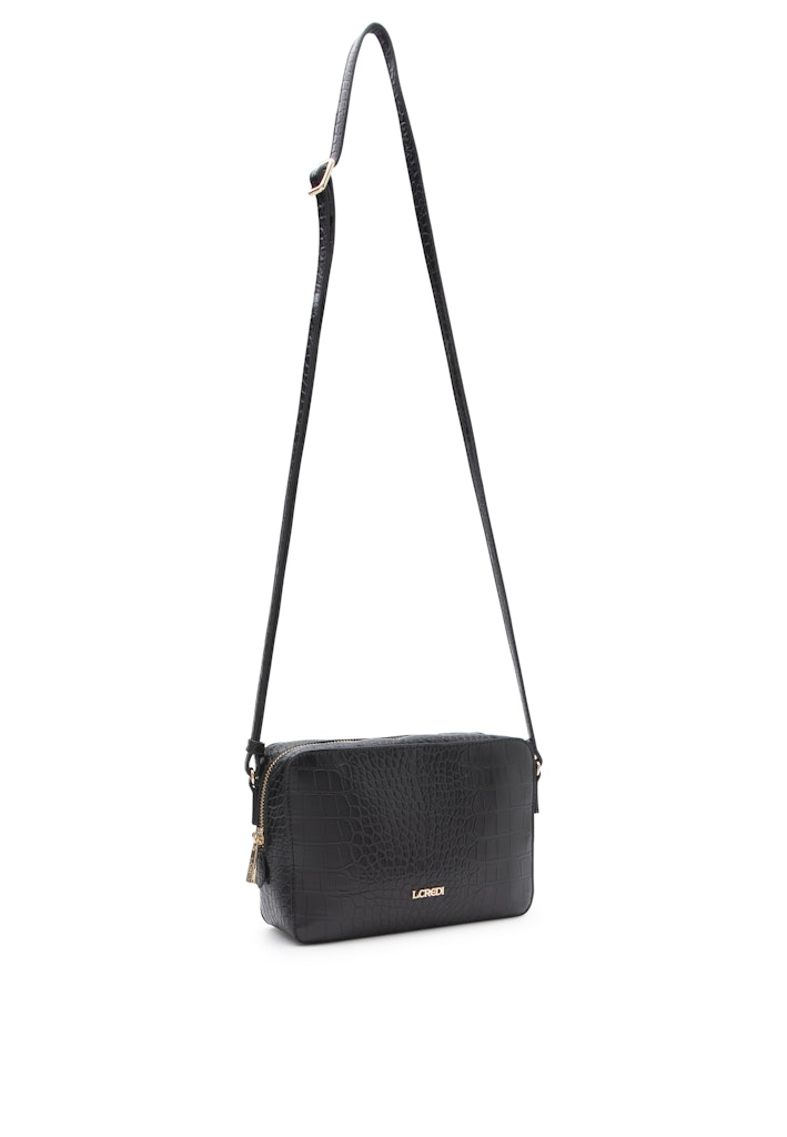 L.Credi Handtasche Schwarz