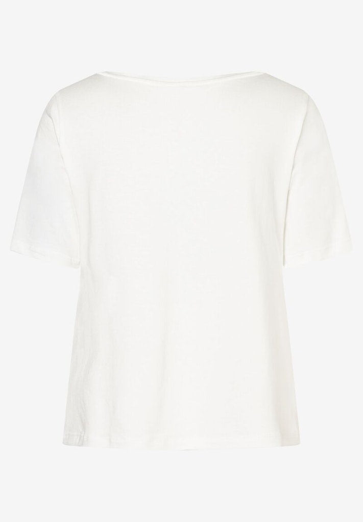 More & More Damen T-Shirts Off White