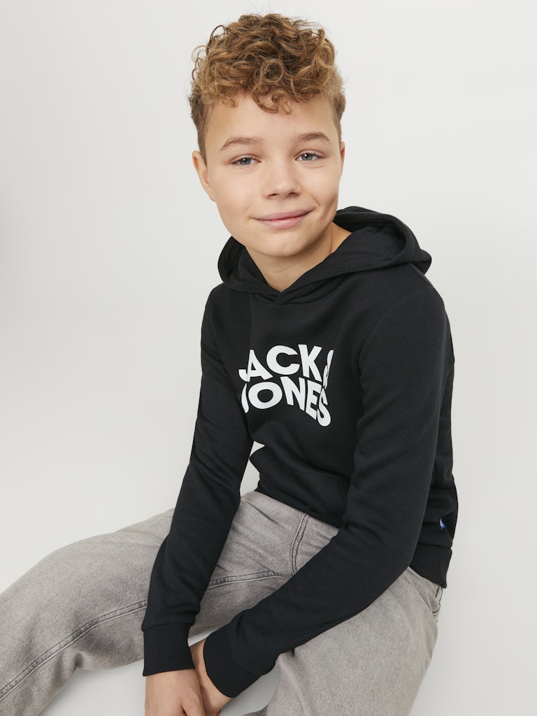 Jack & Jones Jungen Sweats & Sweatjacken Black/Jr /Large