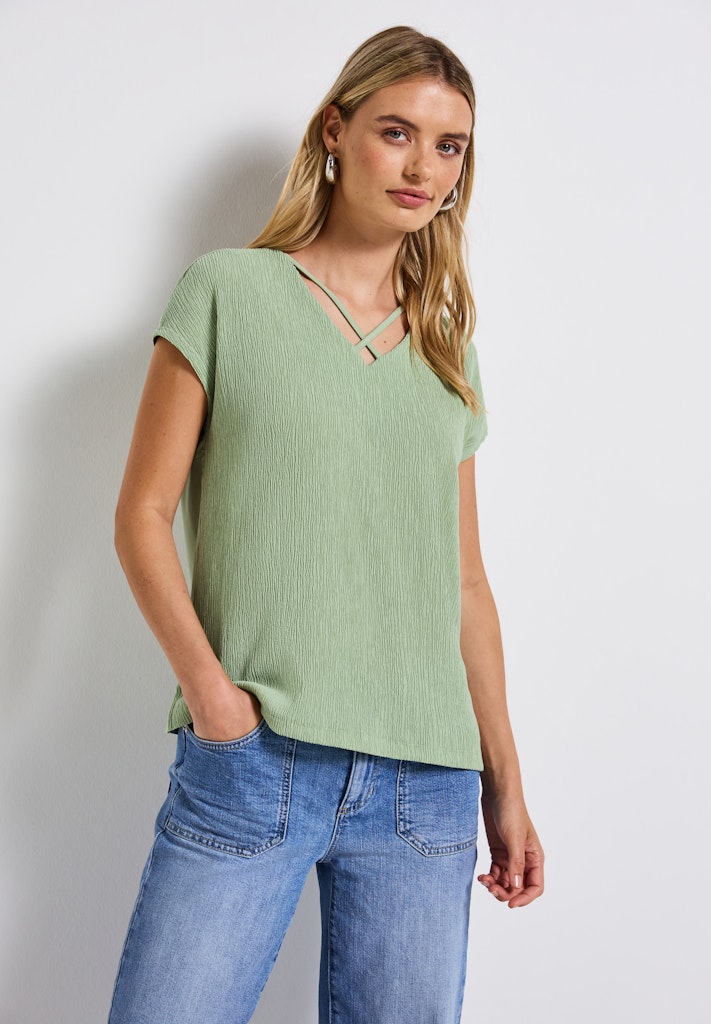 Street One Damen T-Shirts Soft Jade