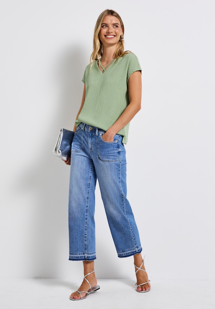 Street One Damen T-Shirts Soft Jade