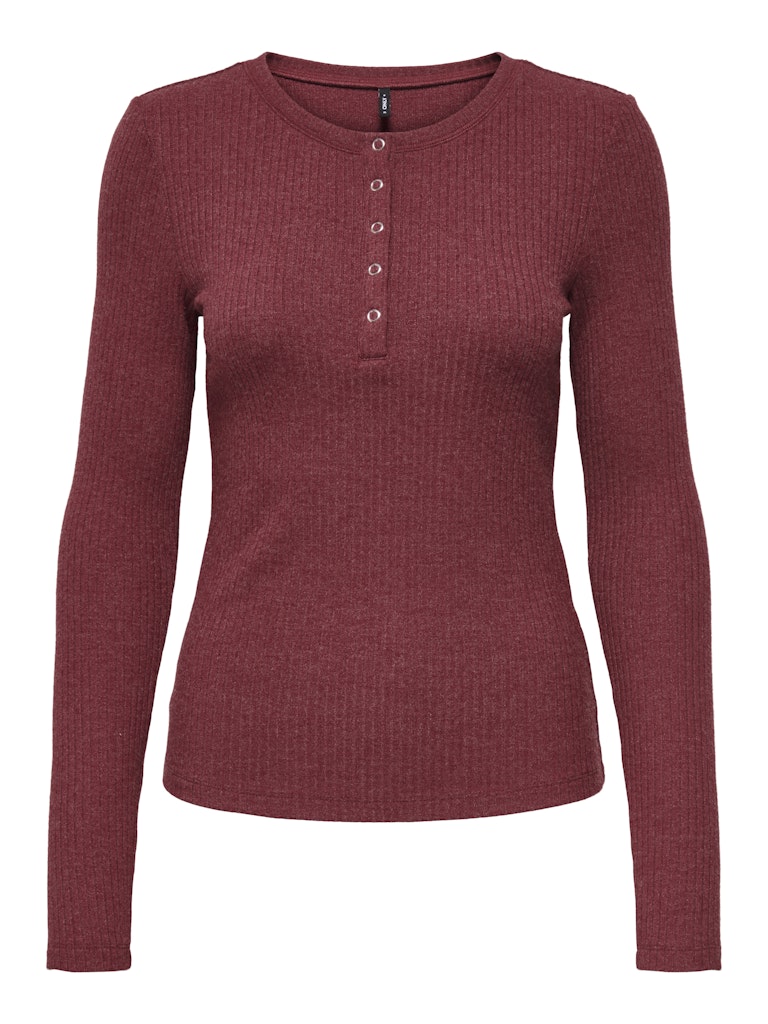 Only Damen Tops Cabernet/Melang