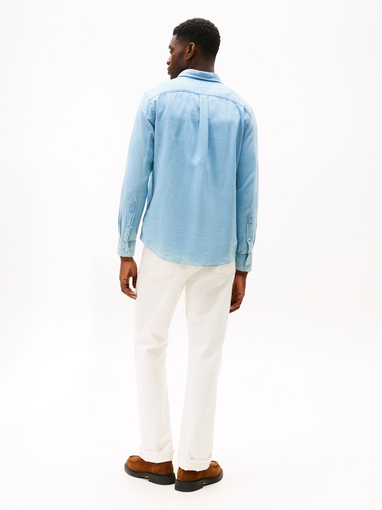 Tommy Hilfiger Herren Hemden Gz Blue