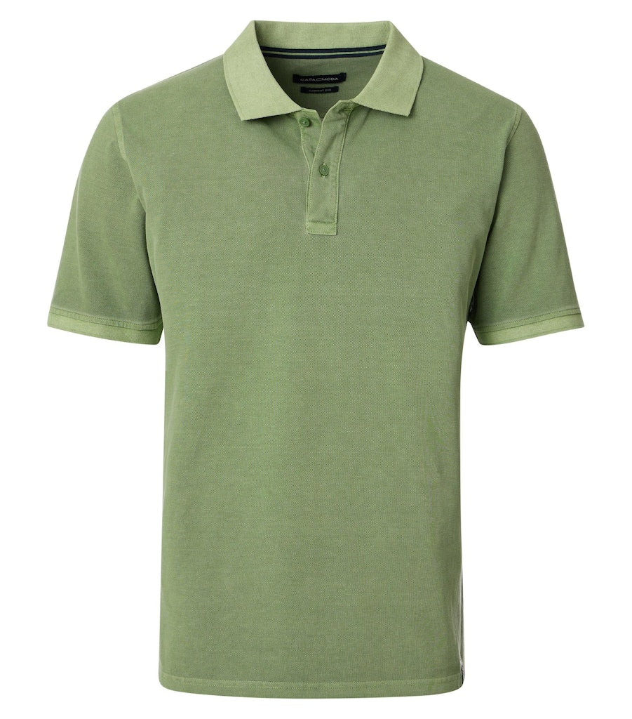 Casa Moda Herren Polo-Shirts Gruen