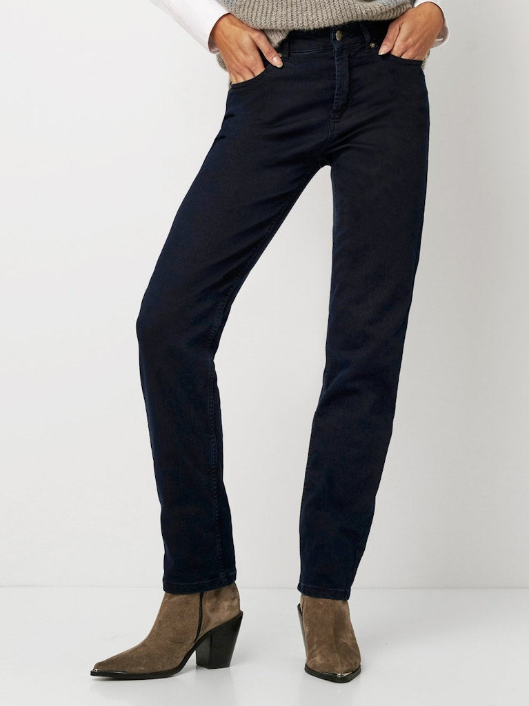 Toni Dress Damen Jeans Dark Blue