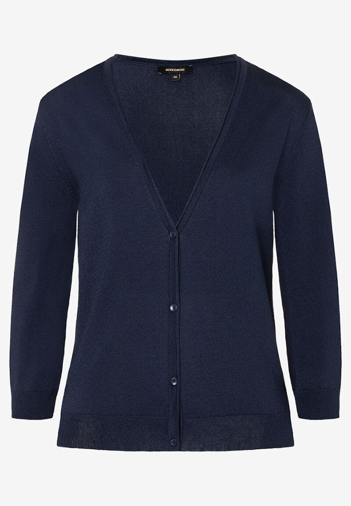 More & More Damen Strickjacken Ink Blue