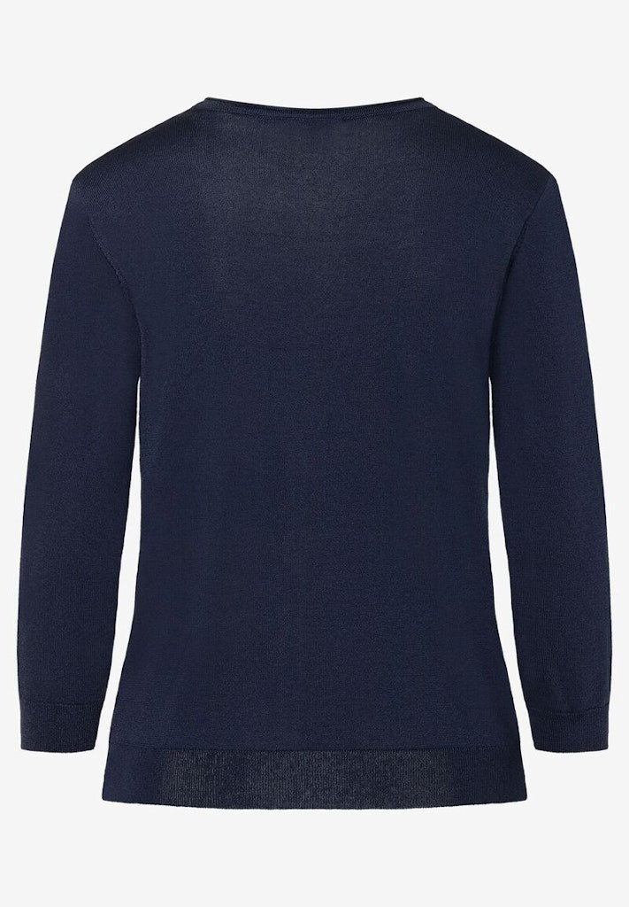 More & More Damen Strickjacken Ink Blue