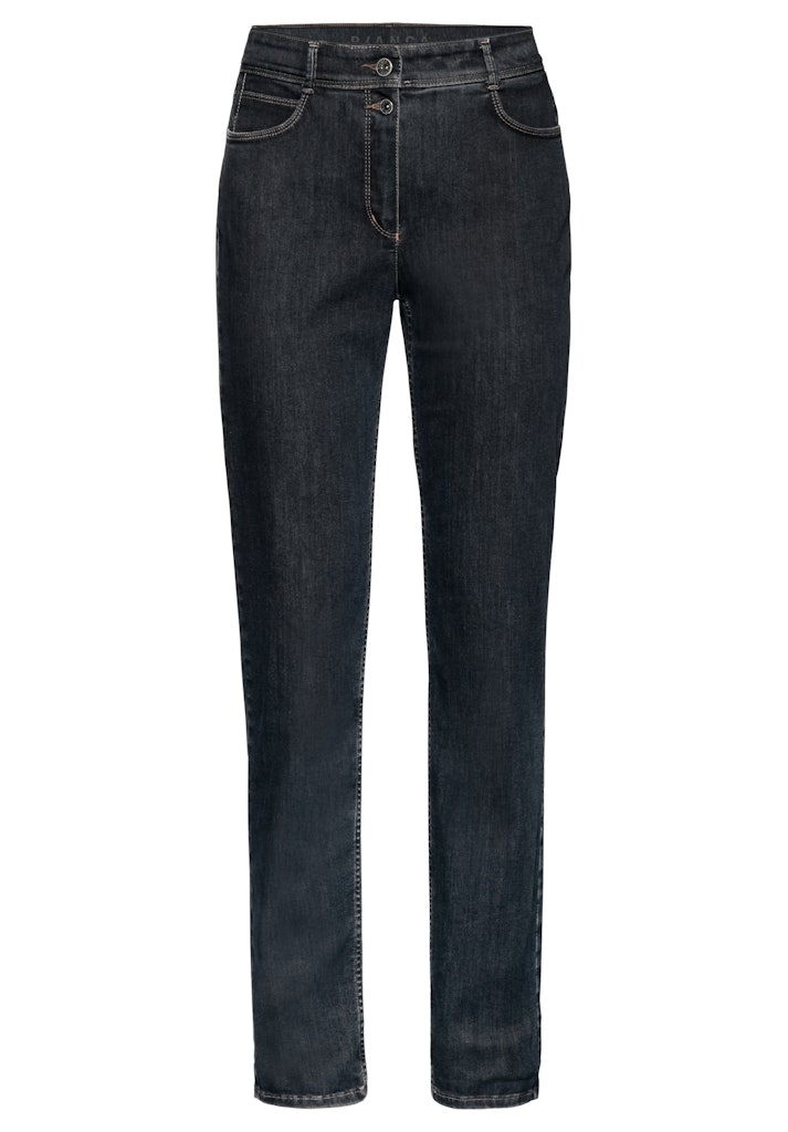 Bianca Damen Hosen Black Denim