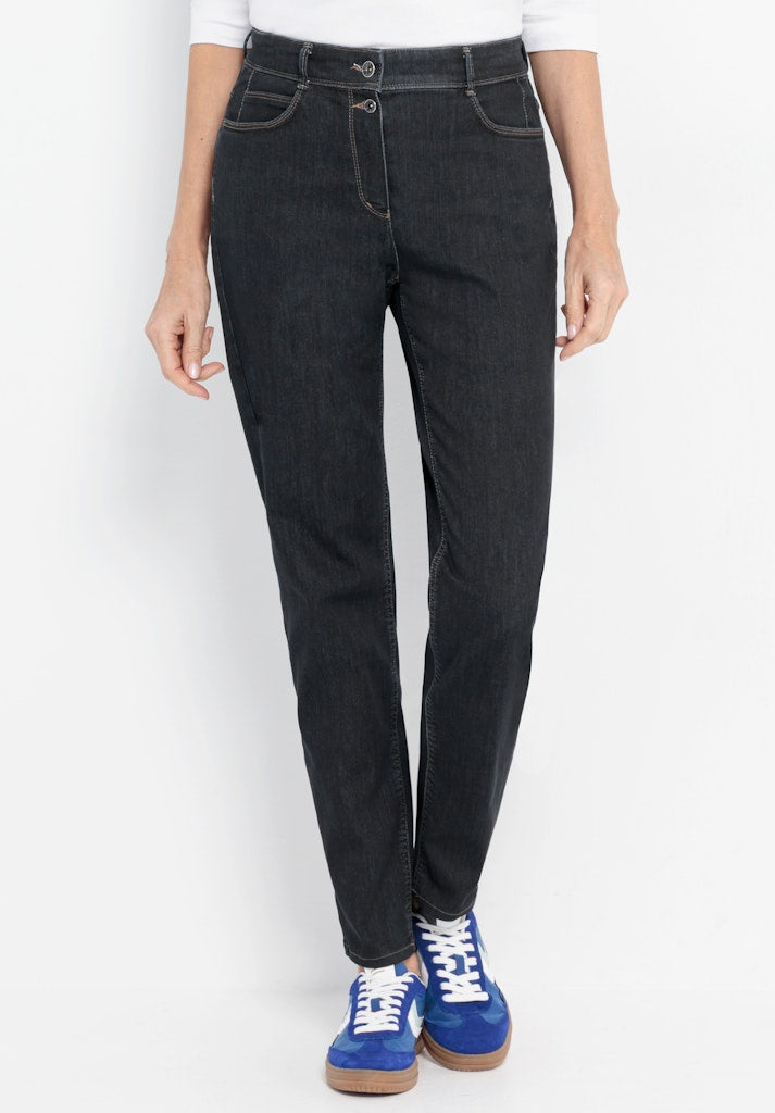 Bianca Damen Hosen Black Denim