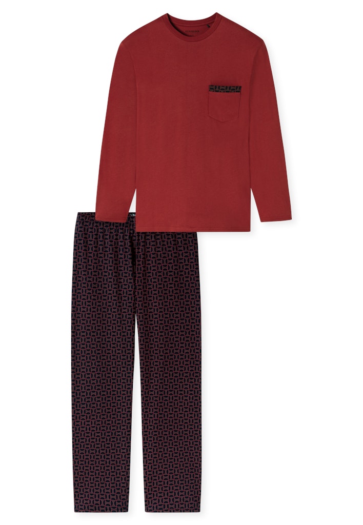 Schiesser Herren Dunkelrot