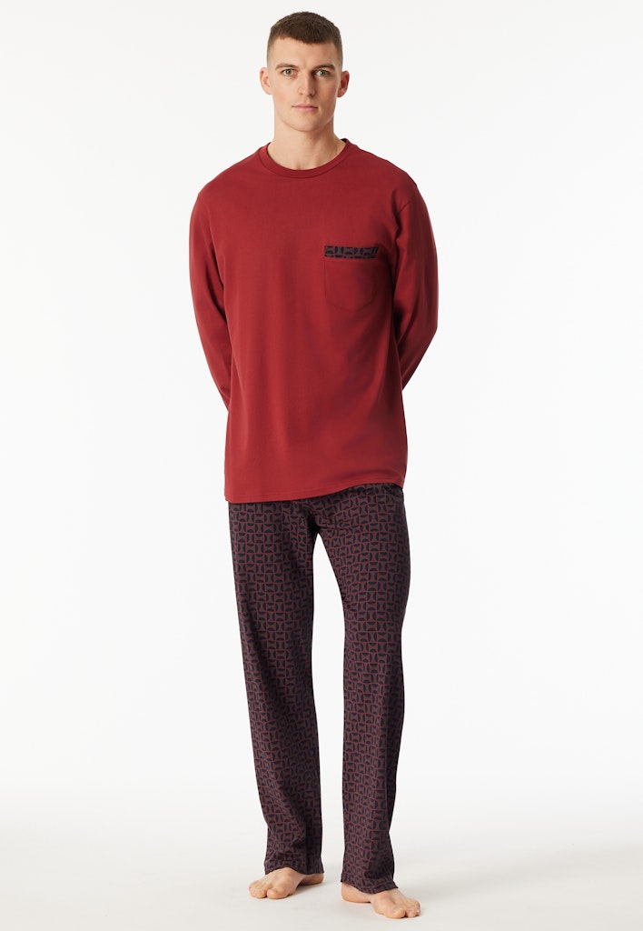 Schiesser Herren Dunkelrot