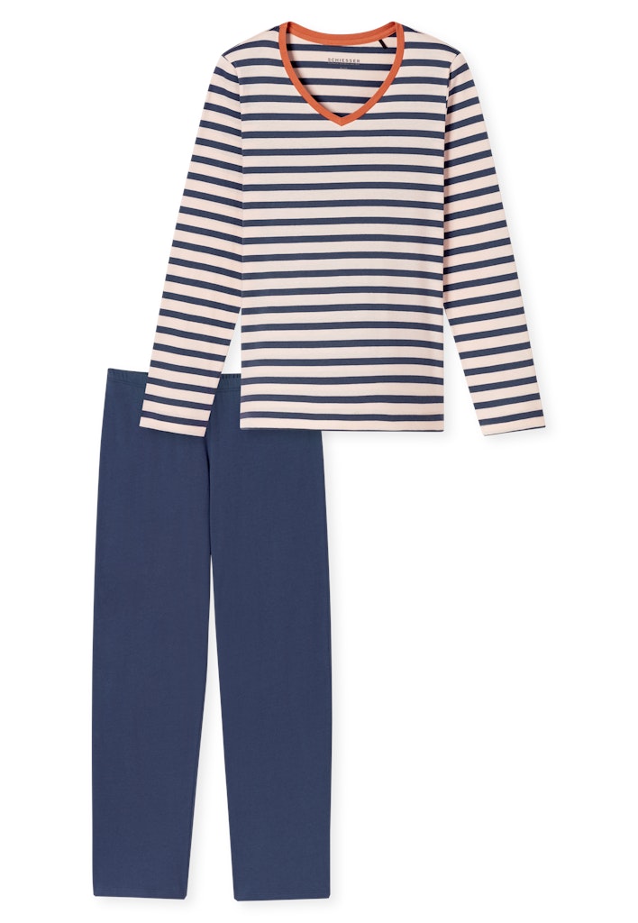 Schiesser Schlafanzug Champagner