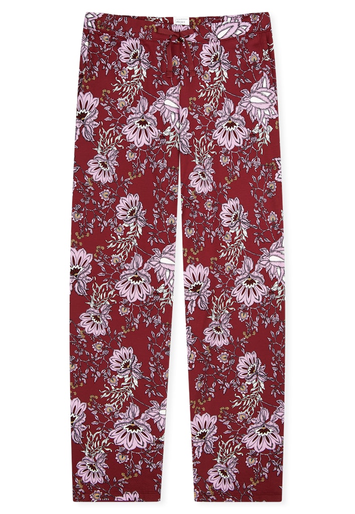 Schiesser Hose Dunkelrot