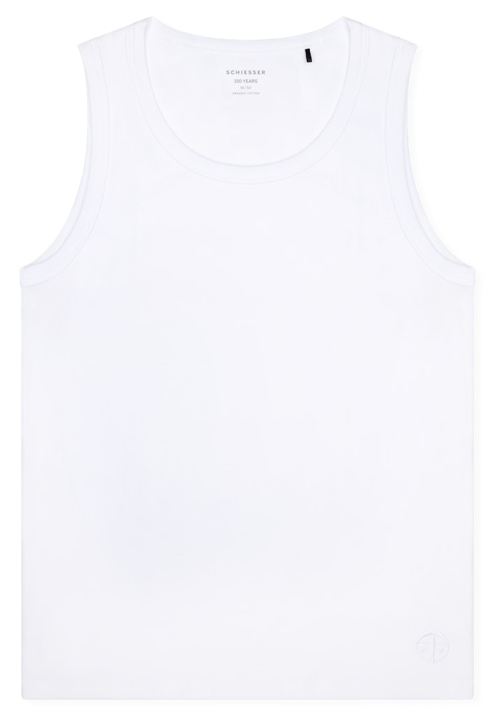 Schiesser Hemd Weiss