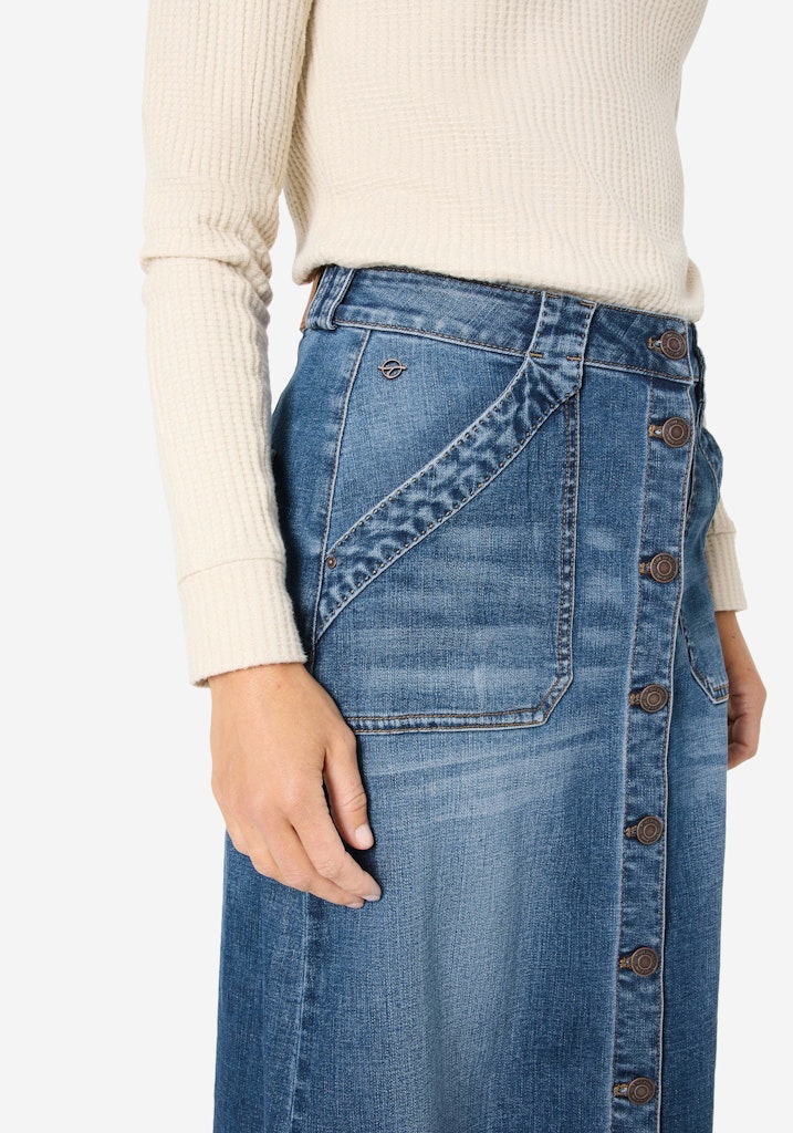 Timezone Damen Rock Mid Blue W