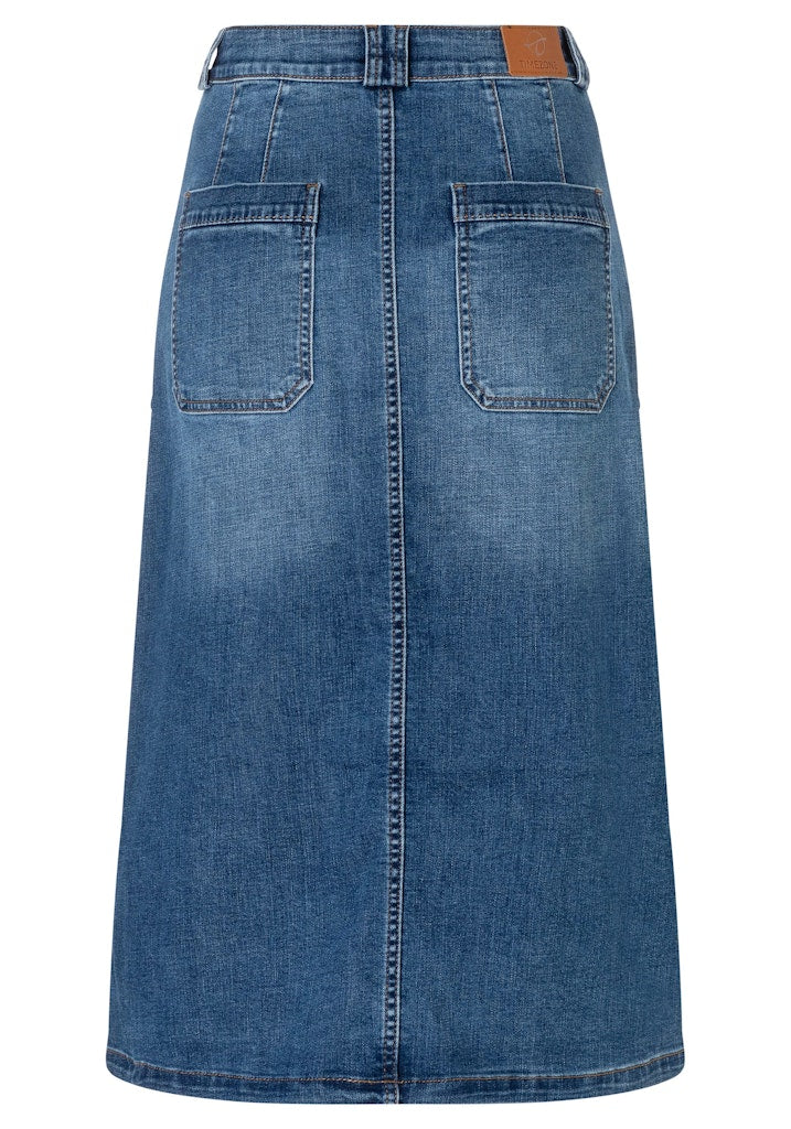 Timezone Damen Rock Mid Blue W