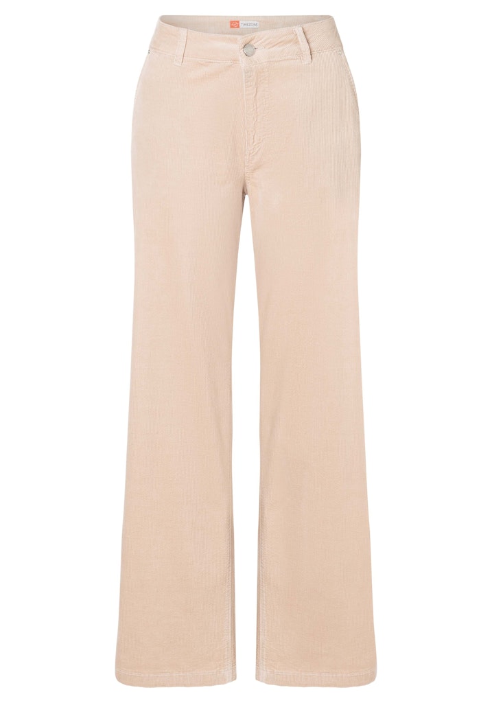 Timezone Damen Hosen Soft Beige