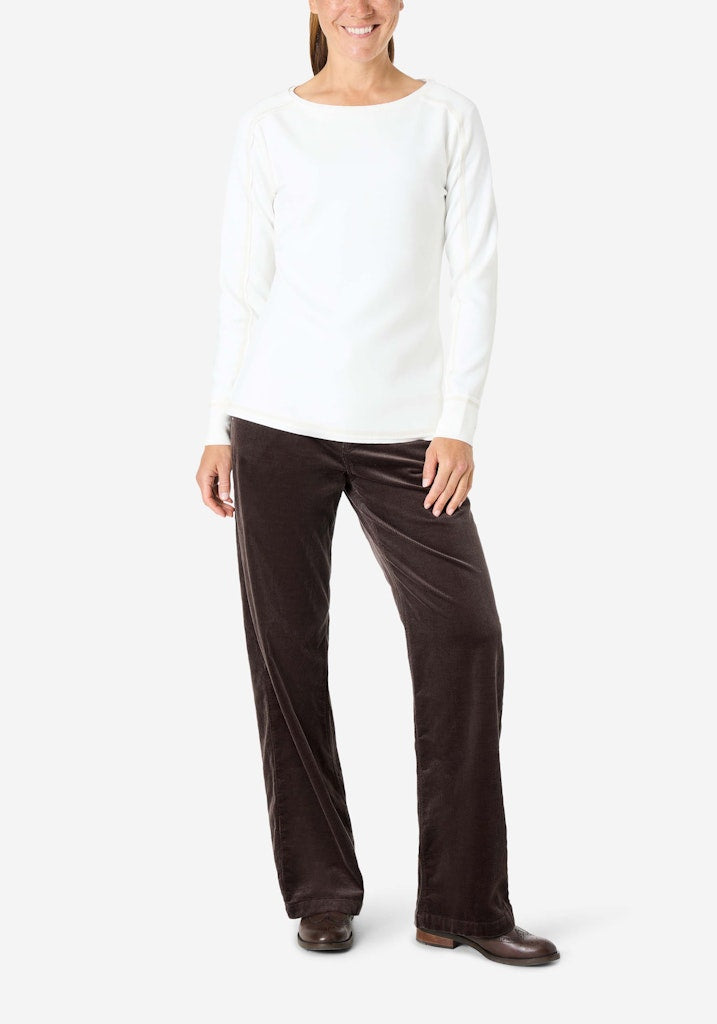 Timezone Damen Hosen Seal Brown