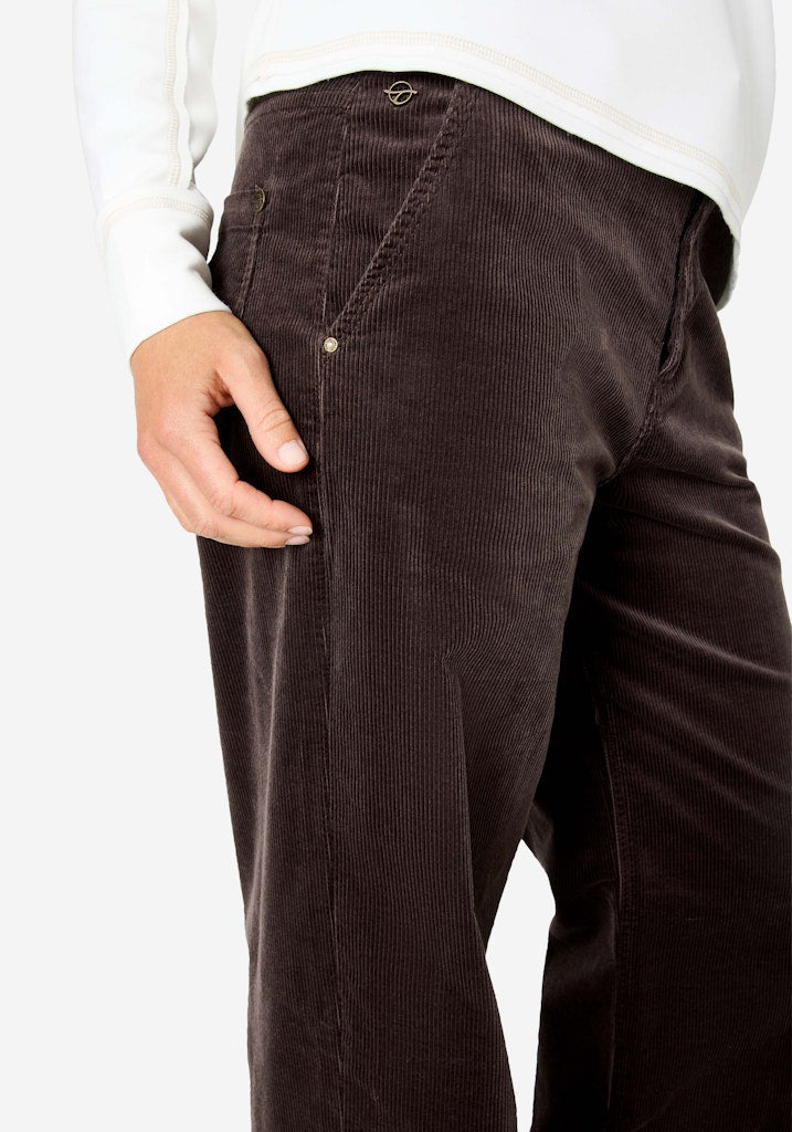 Timezone Damen Hosen Seal Brown