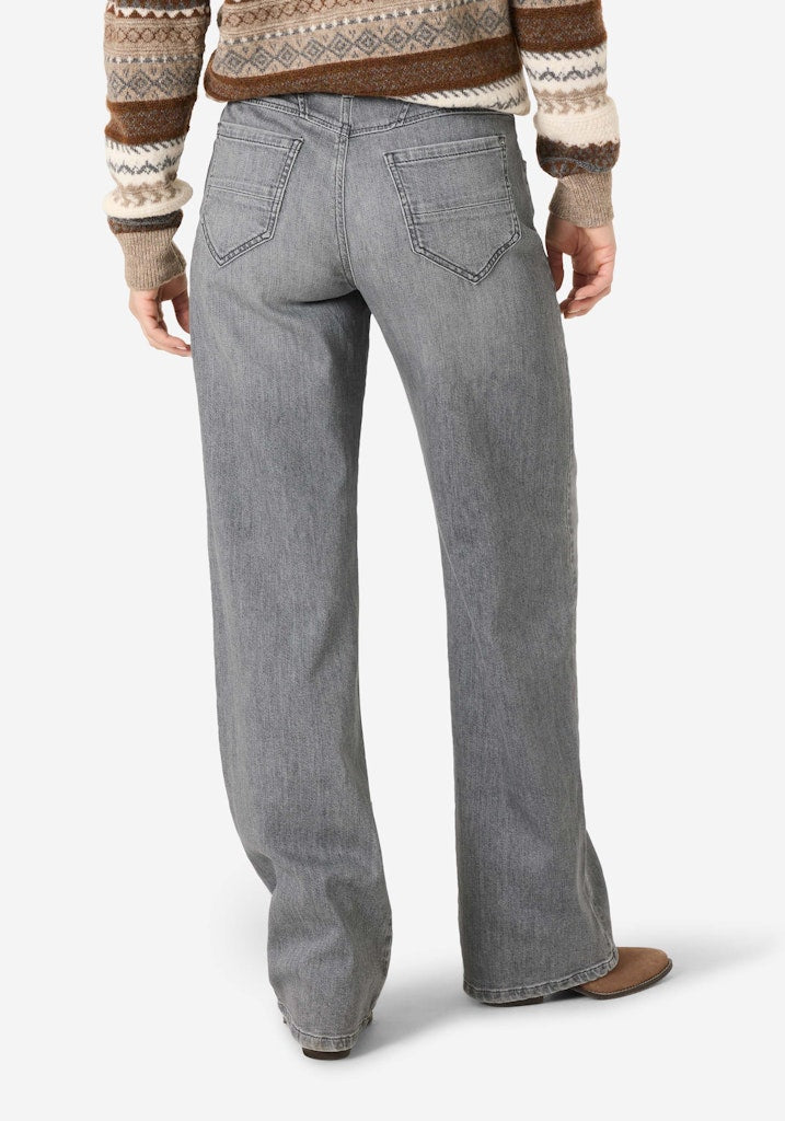 Timezone Damen Jeans Mid Grey W