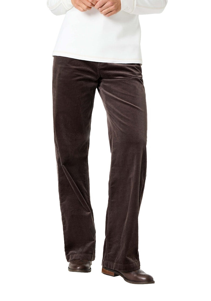 Timezone Damen Hosen Seal Brown