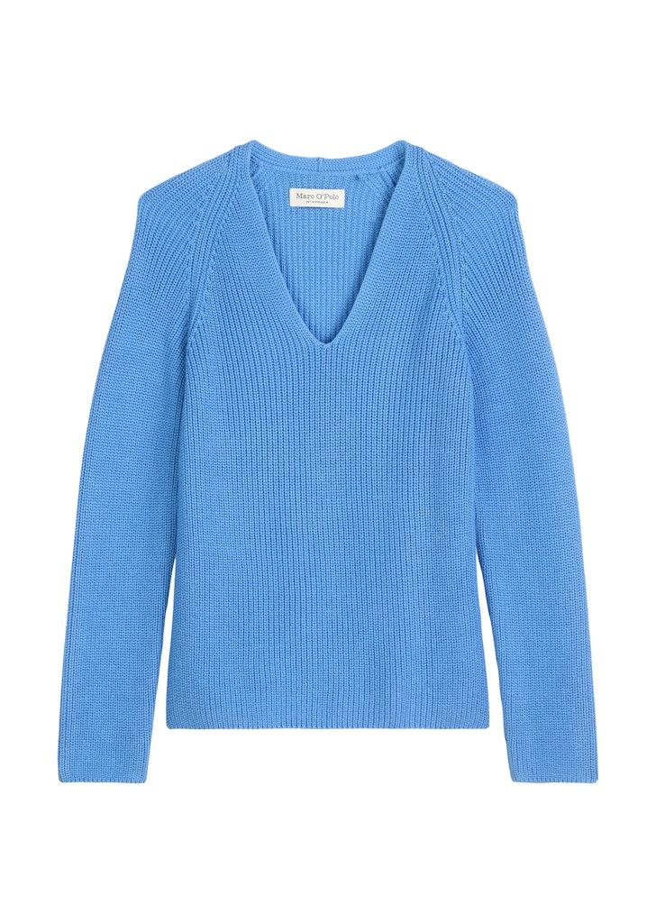 Marc O'Polo Damen Pullover Cloudless Blue