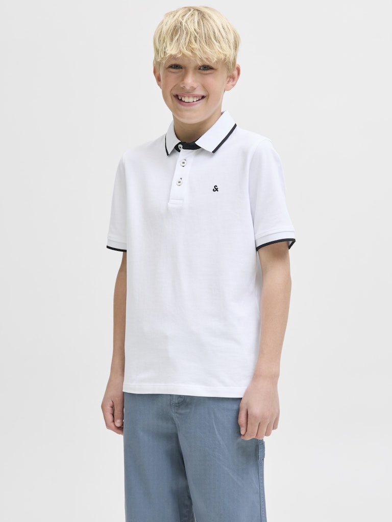 Jack & Jones Jungen T-Shirts White/Slim Fit