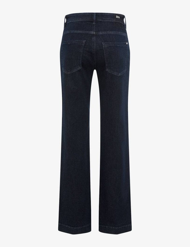 Brax Damen Jeans Clean Dark Blue
