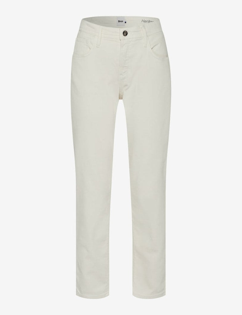 Brax Damen Jeans Eggshell