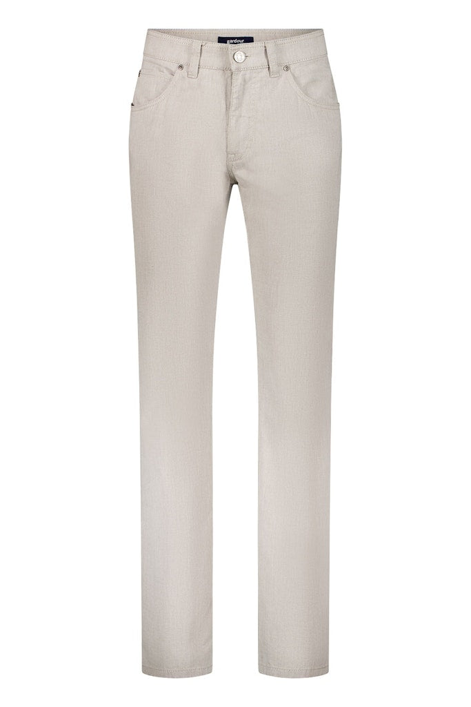 Gardeur Herren Hosen Hellgrau