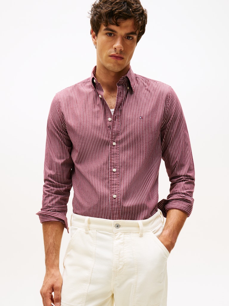 Tommy Hilfiger Herren Hemden Ev Red