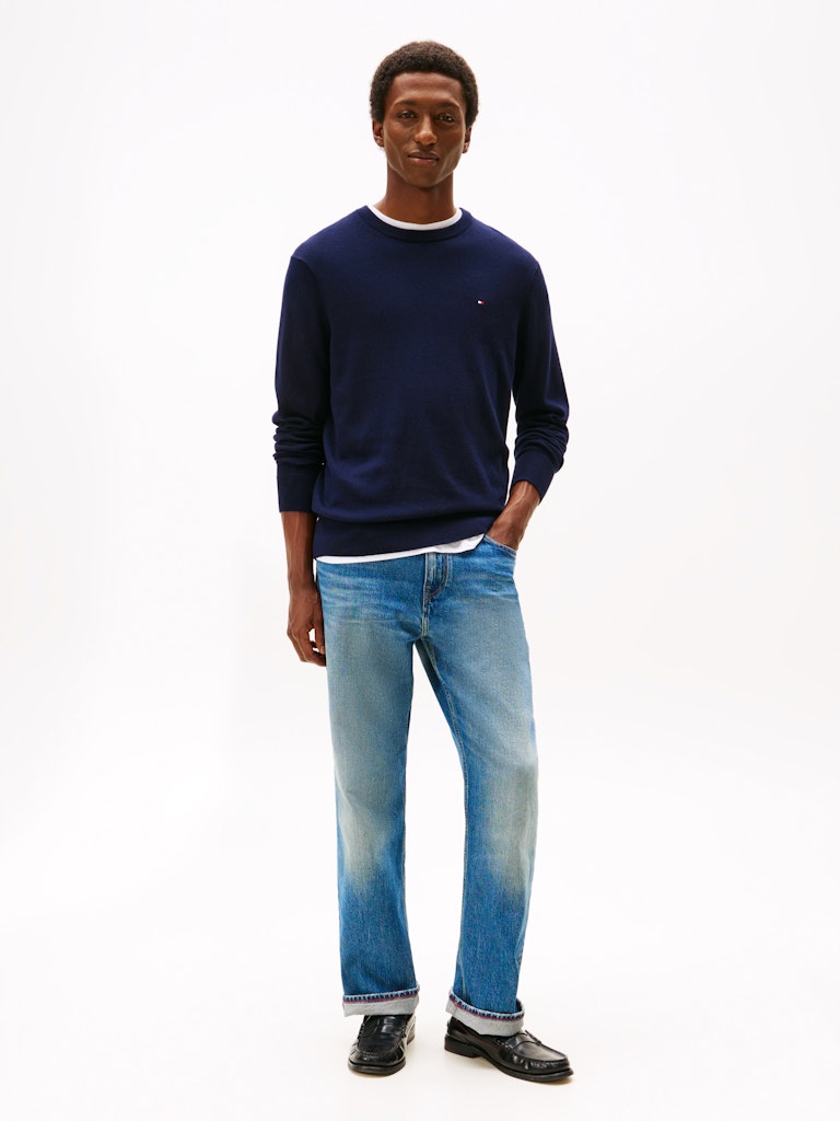 Tommy Hilfiger Herren Sweatshirts Dw Blue