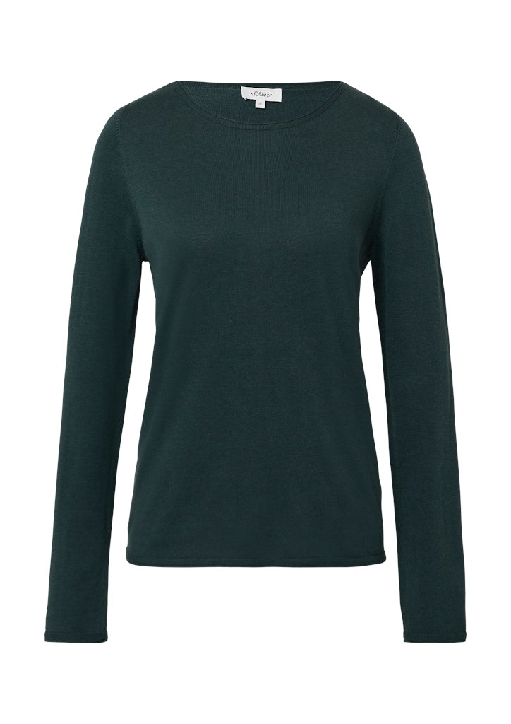 S. Oliver red Damen Pullover Blue Green
