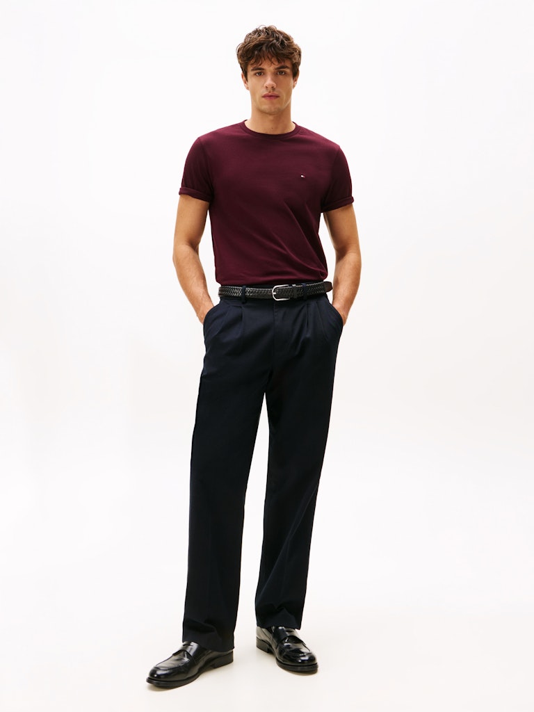 Tommy Hilfiger Herren T-Shirts kurz Xih Red