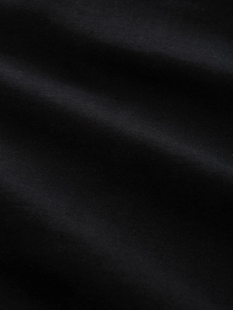 Tom Tailor Herren T-Shirts lang Black