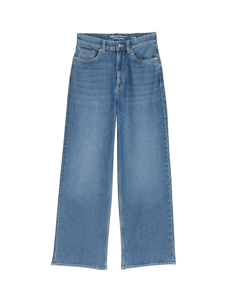 Tom Tailor denim Damen Jeans Used Mid Stone