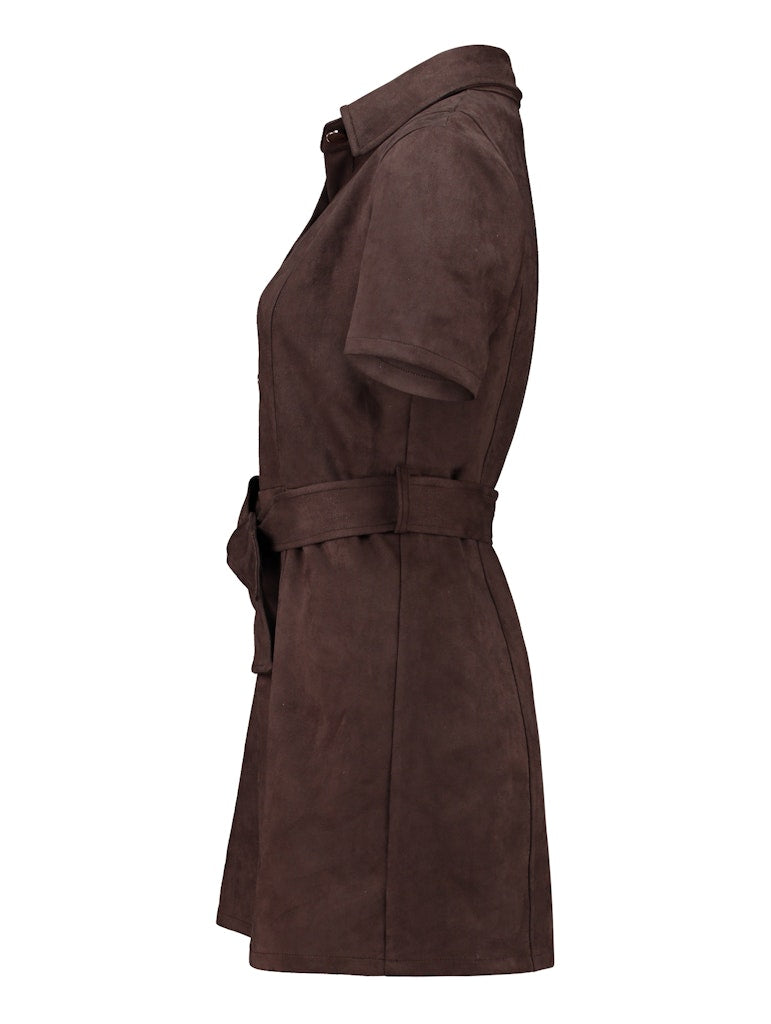 Haily's Damen Kleider Dchocolate