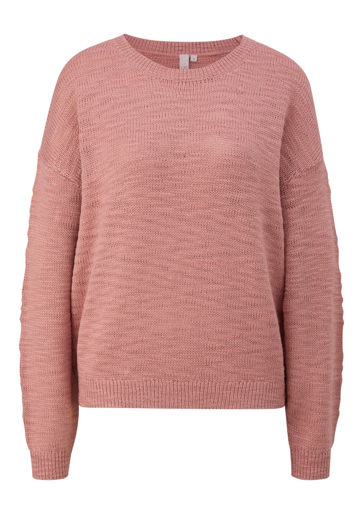 QS by S.Oliver Damen Pullover Lilac/Pink