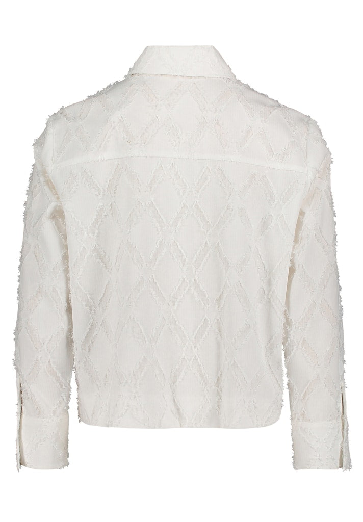 Betty & Co Damen Blusen Offwhite