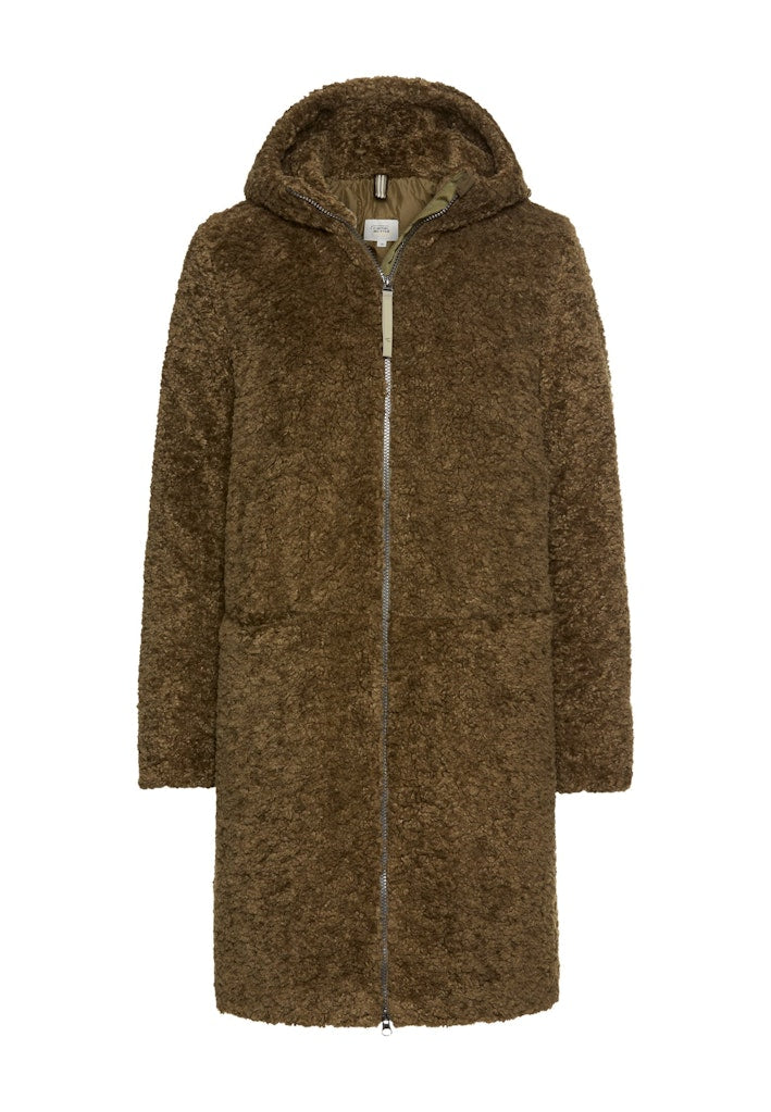 Camel active Damen Mantel Dark Khaki