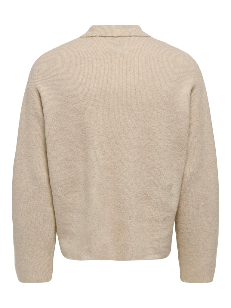 Only & Sons Herren Polo-Shirts Silver Lining