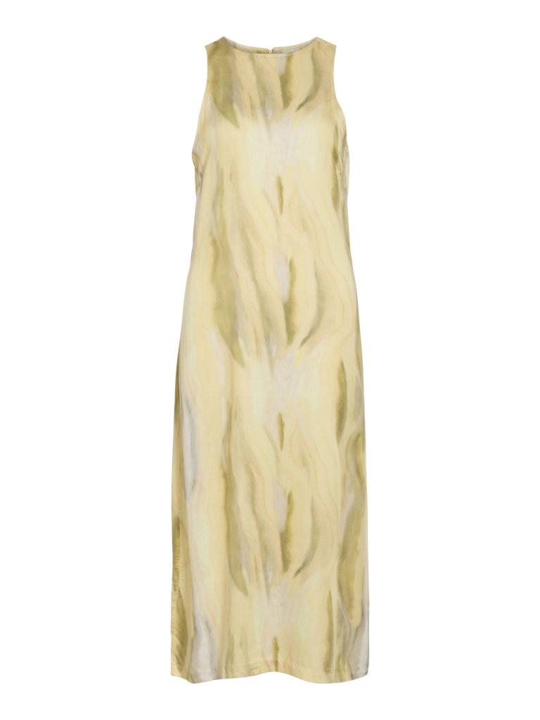 Vila Damen Kleider Pale Banana/Ban