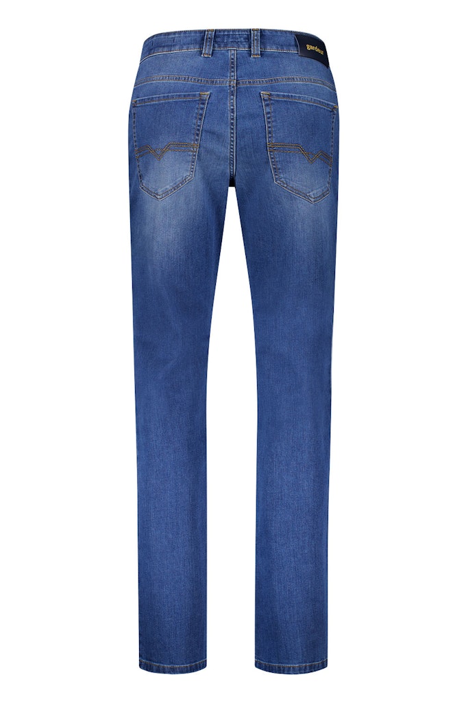 Gardeur Herren Jeans Stone Used