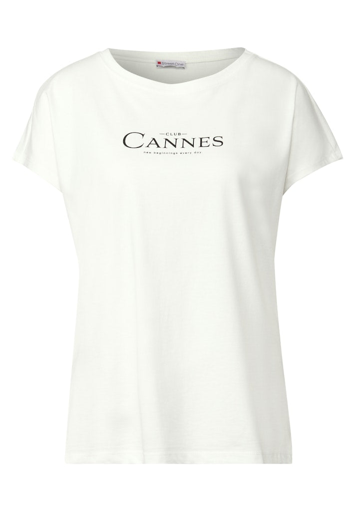 Street One Damen T-Shirts Off White